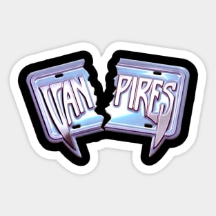 Van-pires Sticker